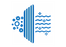 icon of a water and debris going though a filter, and only water coming out