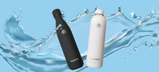 Hydry8m8: Double-walled vacuum sealed stainless steal water bottles